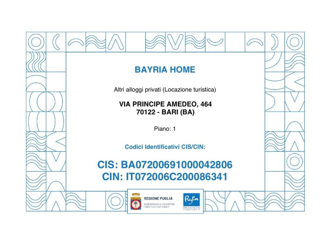 Bayria Home Bari Exterior foto